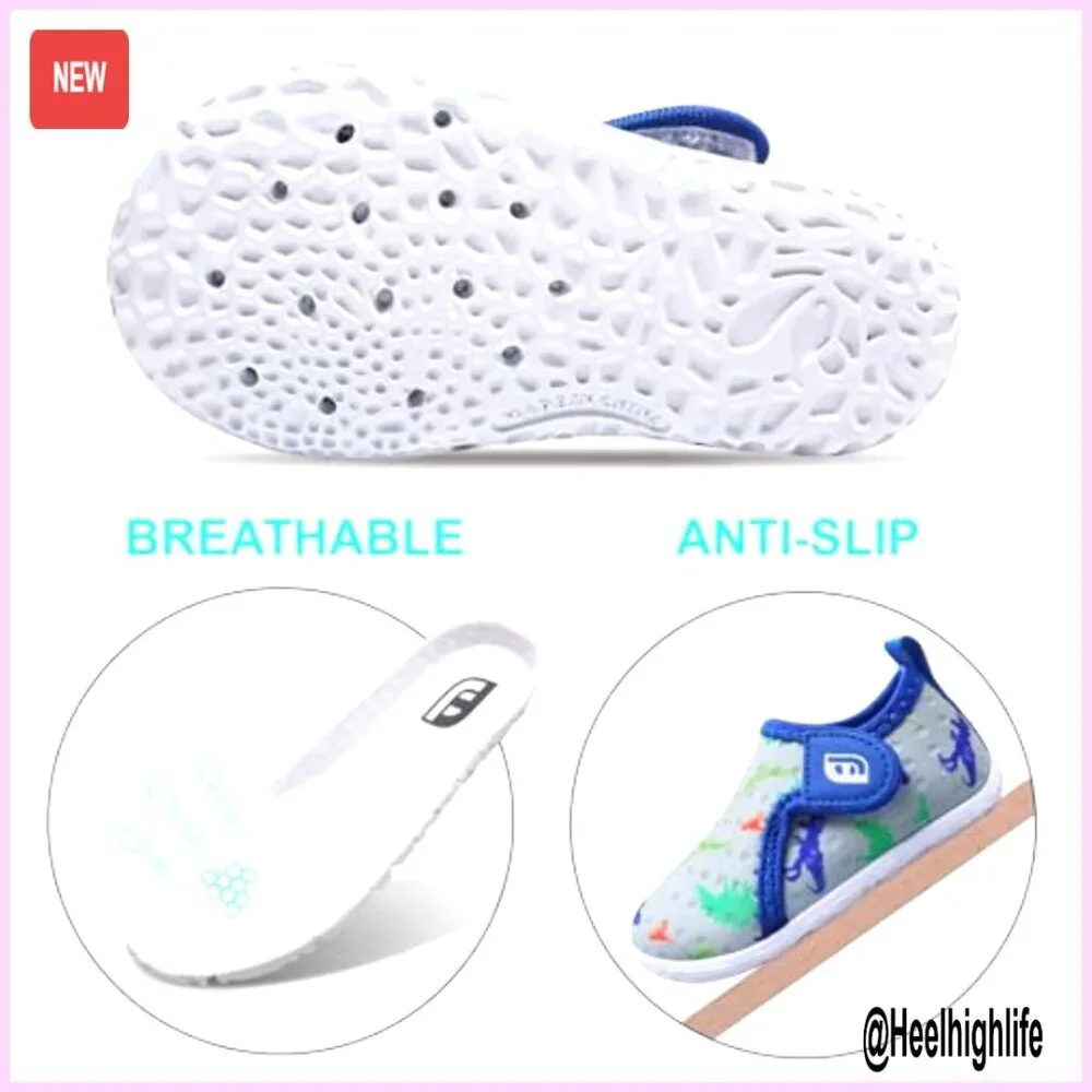Toddler Water Shoes Barefoot Breathable Sneakers for Walking Running Unisex